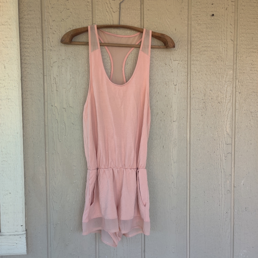 Alo jersey blush romper